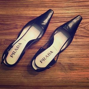 Authentic Prada Slingback